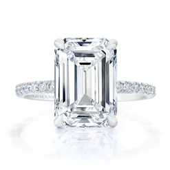 Emerald Allegra Engagement Ring