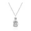 Emerald Diamond Pendant
