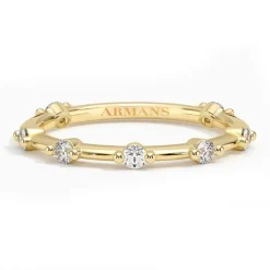 Evelyn Diamond Wedding Band