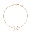 Gemini Diamond Zodiac Bracelet