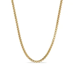 Gold Square Link Chain