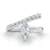 Halley's Comet Engagement Ring
