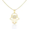 Hamsa Hand Necklace