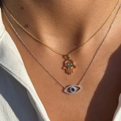 Hamsa Hand Necklace