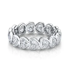 Heart Diamond Band