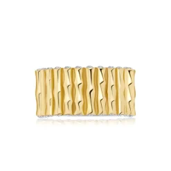 Honey Diamond Trickle Eternity Ring