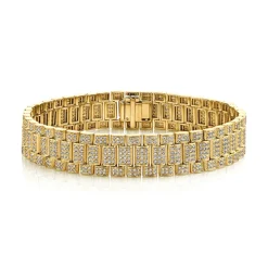 Iced Out Diamond Jubilee Bracelet