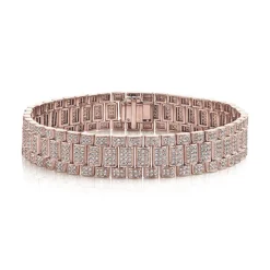 Iced Out Diamond Jubilee Bracelet