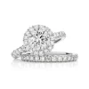 Imperial Halo Engagement Ring