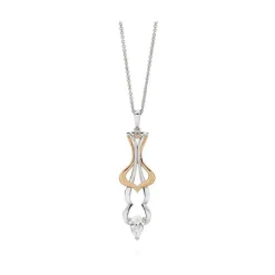 Imperial Rose Diamond Necklace