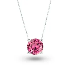 Infinite Round Gemstone Necklace