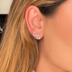 Initial Earrings