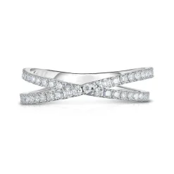 Intertwined Diamond Band