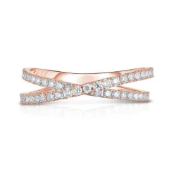 Intertwined Diamond Band