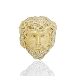 Jesus Crown Of Thorns Diamond Ring