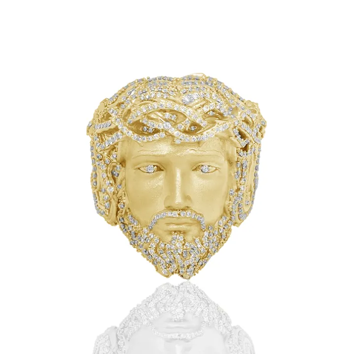Jesus Crown Of Thorns Diamond Ring