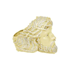 Jesus Crown Of Thorns Diamond Ring