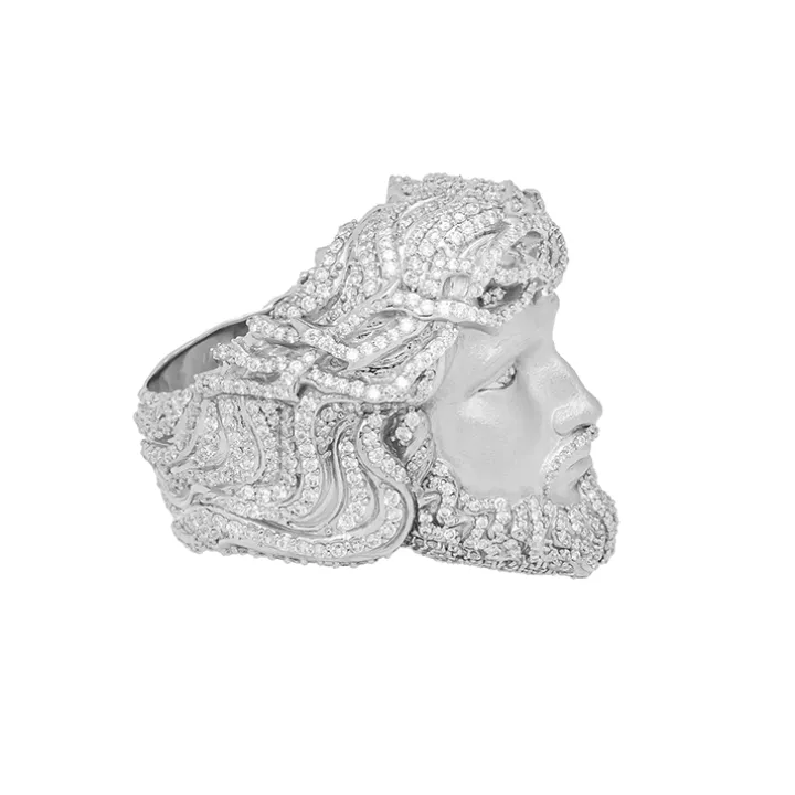 Jesus Crown Of Thorns Diamond Ring