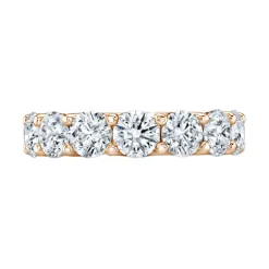 Juliette Round Diamond Wedding Band