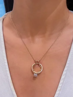 Keepsake Scallop Ring Holder Necklace