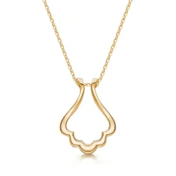 Keepsake Scallop Ring Holder Necklace