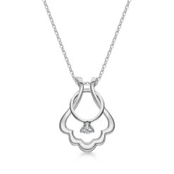 Keepsake Scallop Ring Holder Necklace