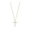 Lab Grown Diamond Cross Necklace