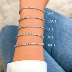 Lab Grown Diamond Tennis Bracelet