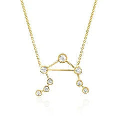 Libra Diamond Constellation Necklace