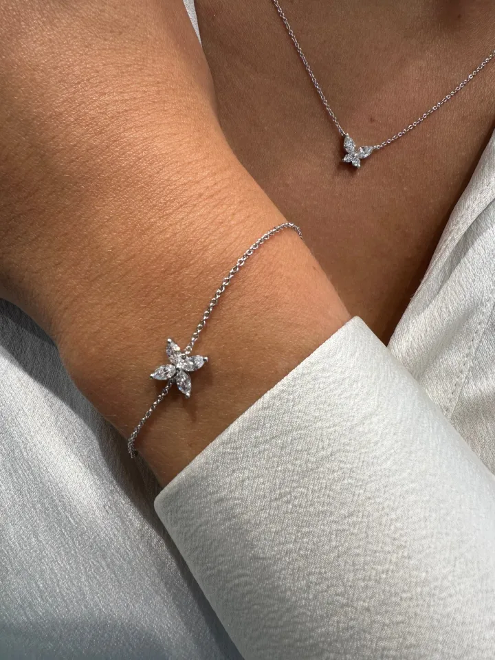 Lily Diamond Bracelet