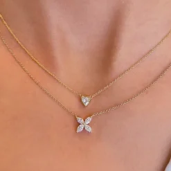 Lily Lab Grown Diamond Pendant