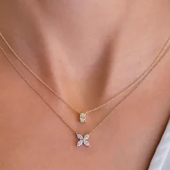Lily Lab Grown Diamond Pendant