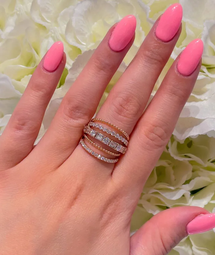 London Open Diamond Ring