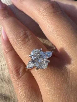 Lydia Lab Grown Engagement Ring