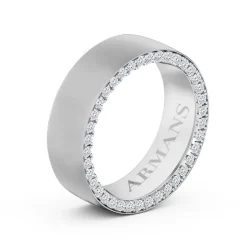 Marcel Diamond Wedding Band