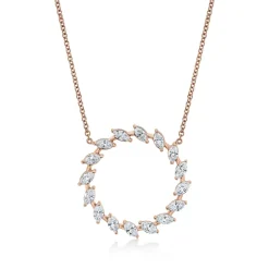 Marquise Diamond Eternity Pendant
