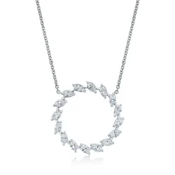 Marquise Diamond Eternity Pendant