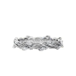 Marquise Leaf Twist Band