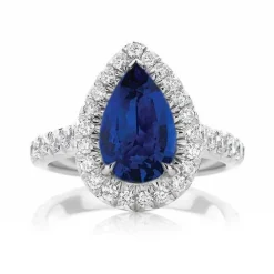 Melanie Lab Grown Sapphire Engagement Ring