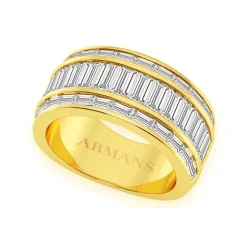 Mens Baguette Diamond Ring