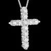 Men's Diamond Cross Necklace