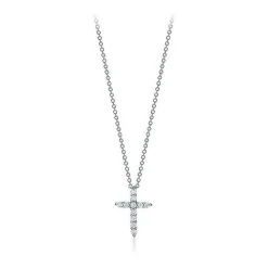Men's Diamond Cross Necklace