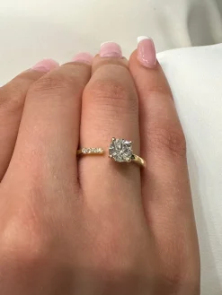 Milano Diamond Engagement Ring