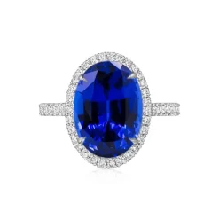Monaco Lab Grown Sapphire Engagement Ring