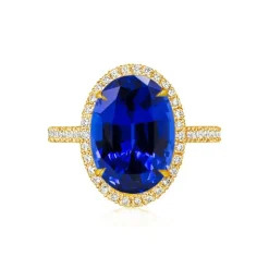 Monaco Sapphire Engagement Ring