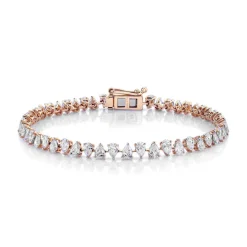 Multiway Pear Diamond Tennis Bracelet