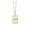 Nameplate Dog Tag Necklace