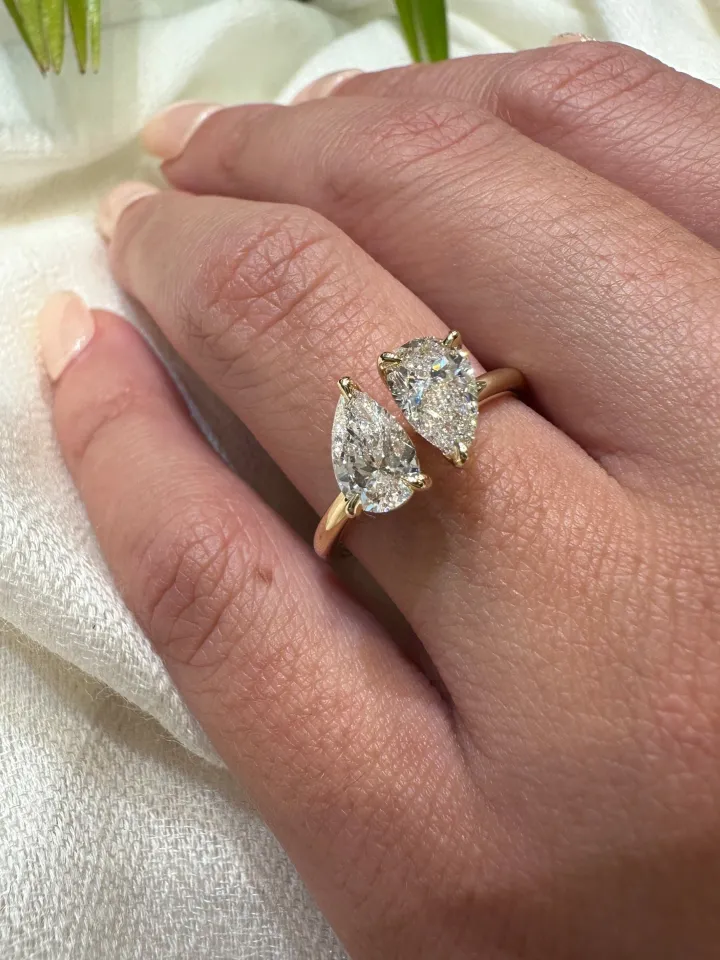 Nia Two Stone Engagement Ring