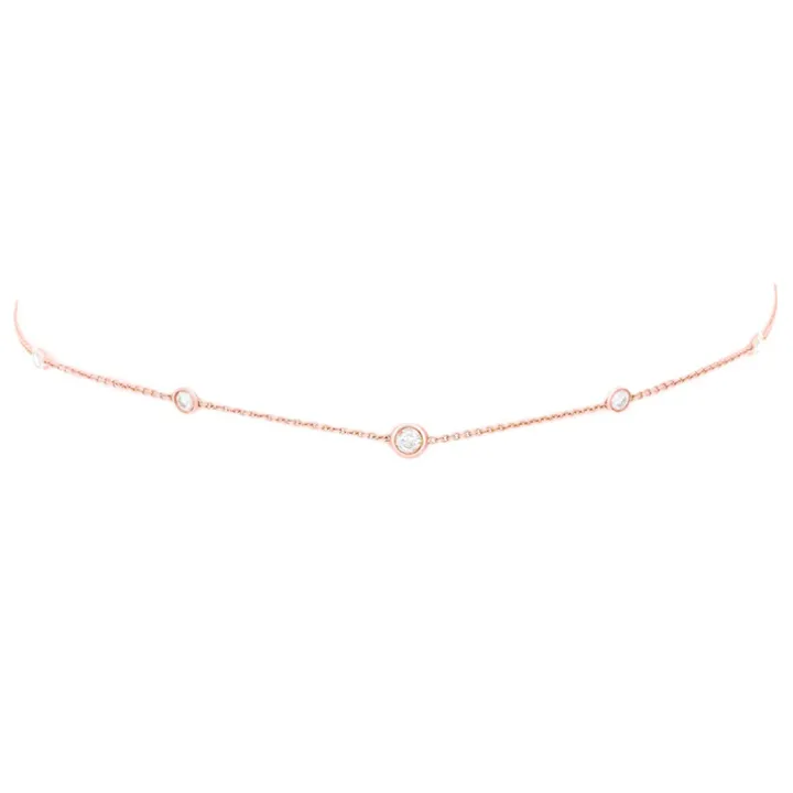 Orbit Diamond Choker