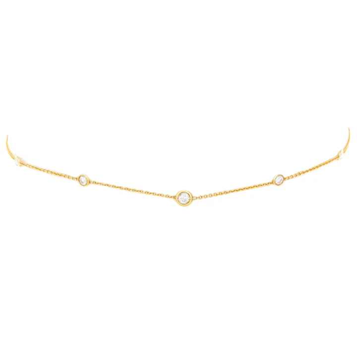 Orbit Diamond Choker